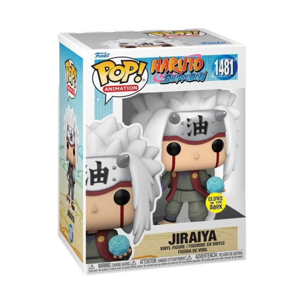 Funko Pop Animation: Naruto – Jiraiya Con Rasengan Glow Exclusivo