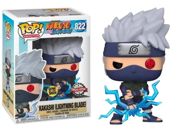 Funko Pop Animation: Naruto – Kakashi Raikiri Glow Exclusivo