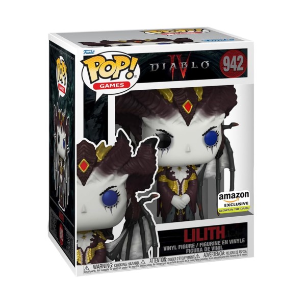 Funko Pop Super: Diablo IV – Lilith Glow Amazon Exclusive